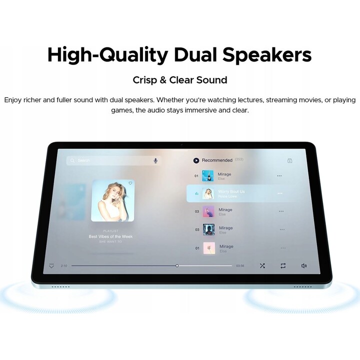 Doogee Tab A9 Pro+ 11.0 6GB 128GB WiFi Negro
