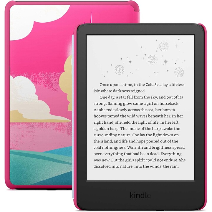 AMAZON Kindle Kids 6 16GB Unicorn Valley E-Reader rosa