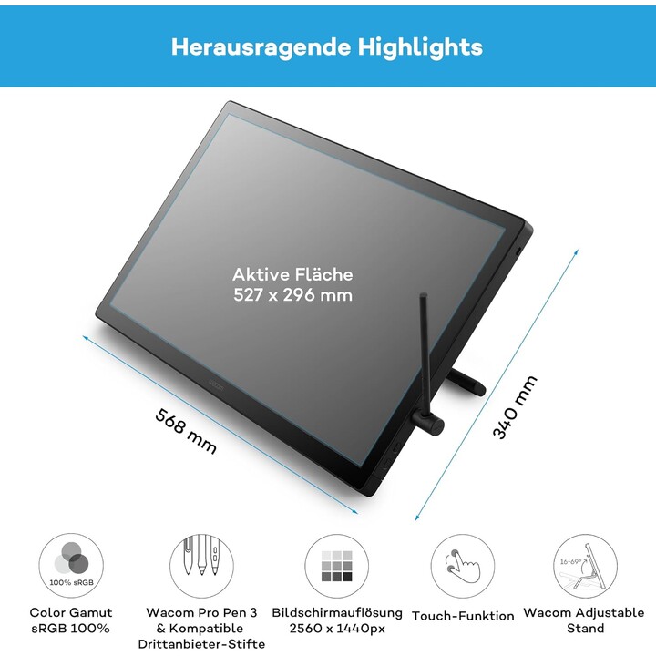 Tavoletta grafica Wacom Cintiq 24 Touch