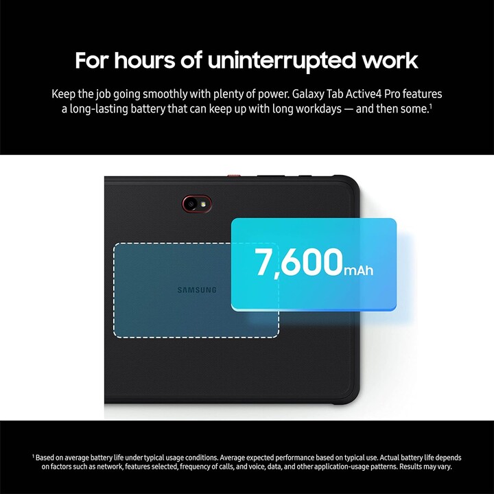 Samsung Galaxy Tab Active4 Pro 5G 6GB 128GB 5G Black