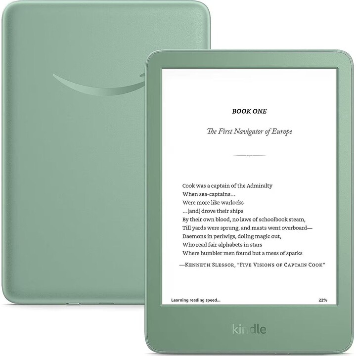 Amazon Kindle 2024 11. Generation 16GB WiFi Matcha