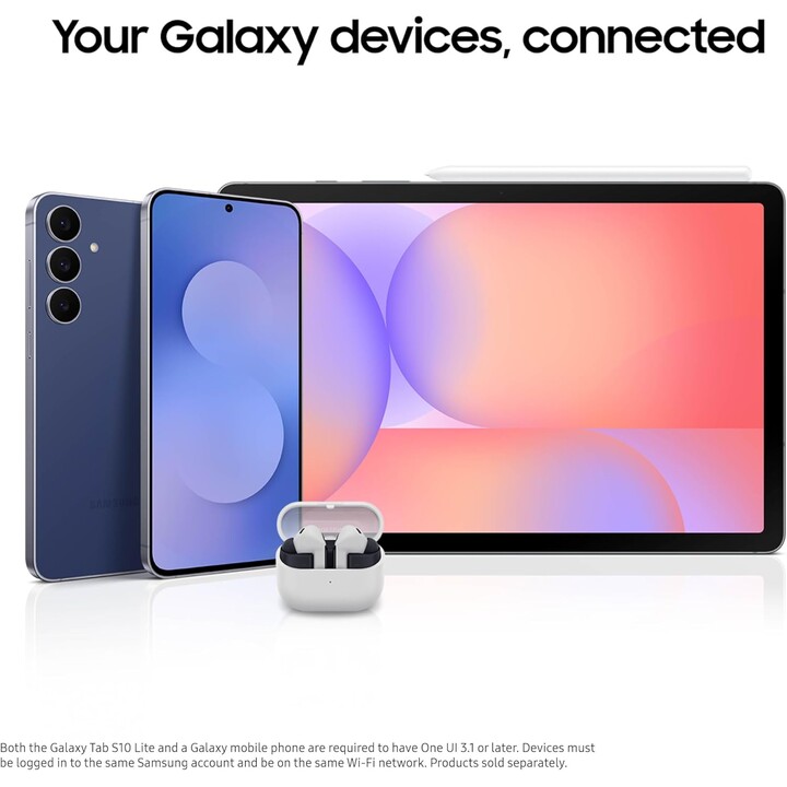 Samsung Galaxy Tab S10 Lite 10.9, X406, 8GB Memory, 256GB, WiFi + 5G, 90Hz display, AI Tablet, Red