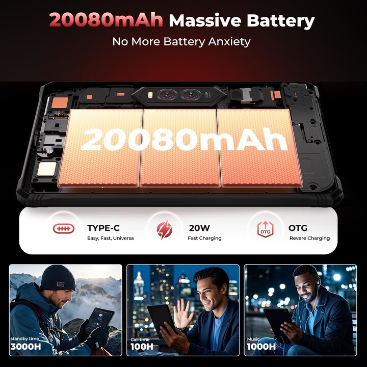 Hotwav R9 Plus 11 8 Go 512 Go 4G Noir