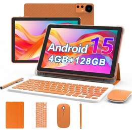 Extralink CP31 4GB 128GB WiFi Naranja - Teclado, Ratón, Lápiz Óptico