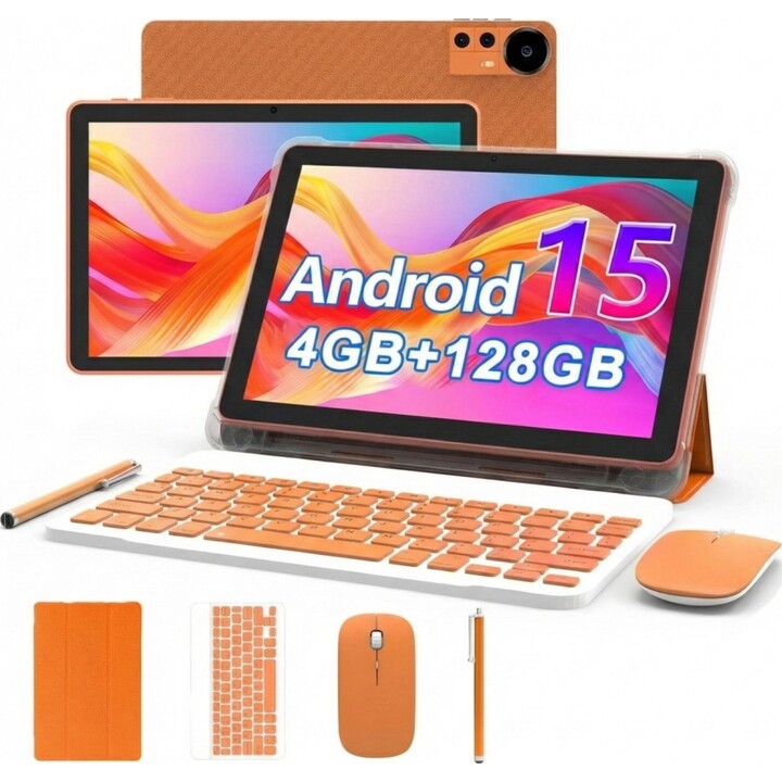 Extralink CP31 4GB 128GB WiFi Orange - Keyboard, Mouse, Stylus Pen