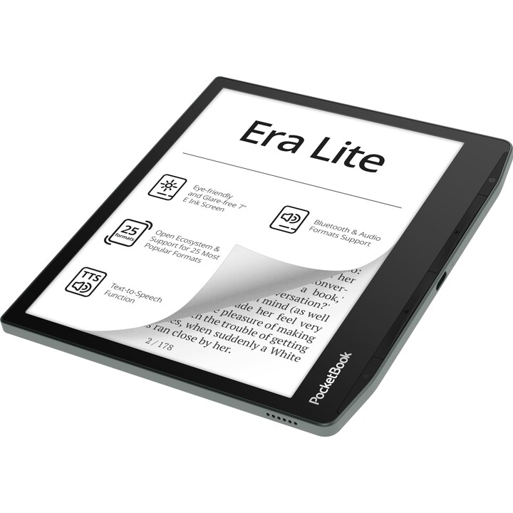 PocketBook Era Lite - 7 polegadas - Verde Pedra