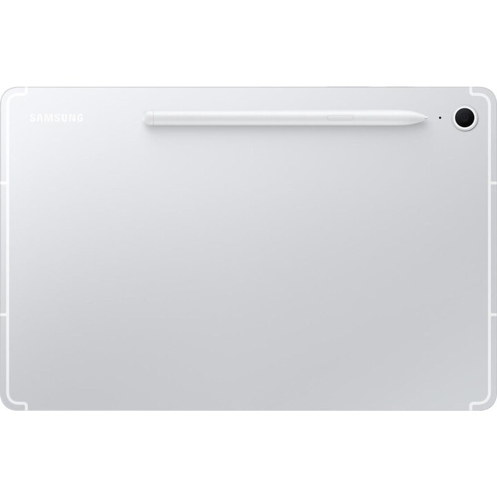 Samsung Galaxy Tab S10 FE + Android Tablet, 5G, 12 + 256 GB, tela 13.1, S Pen incluída, bateria de longa duração, prata