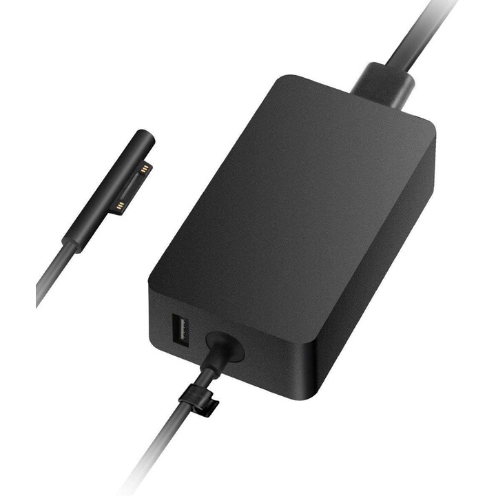 Microsoft 15v 44w fonte de alimentação tablet superfície pro 3/4/5/laptop/laptop 2/go/livro
