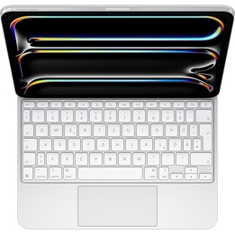 Apple iPad Magic Keyboard Case for the 11 iPad Pro (M4), integrated trackpad, German - White