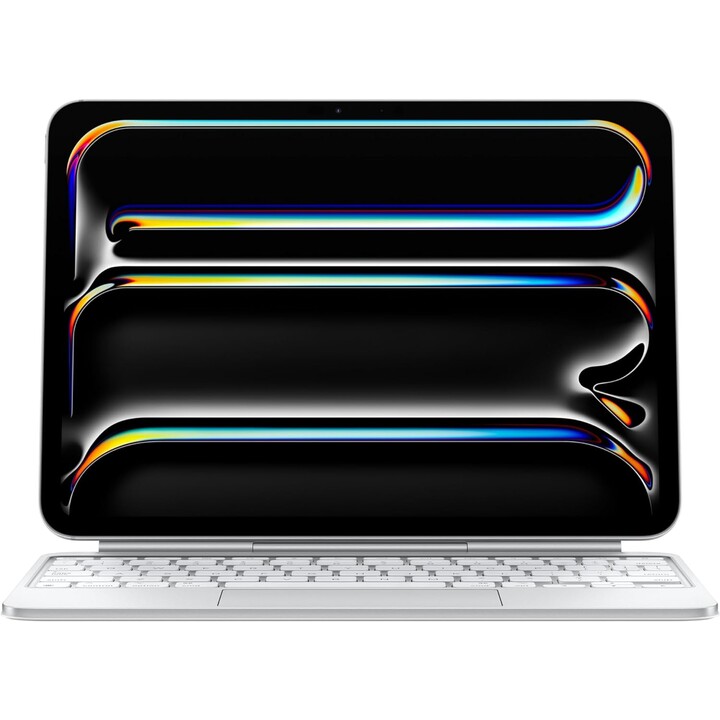 Apple iPad Magic Keyboard Case for the 11 iPad Pro (M4), integrated trackpad, German - White