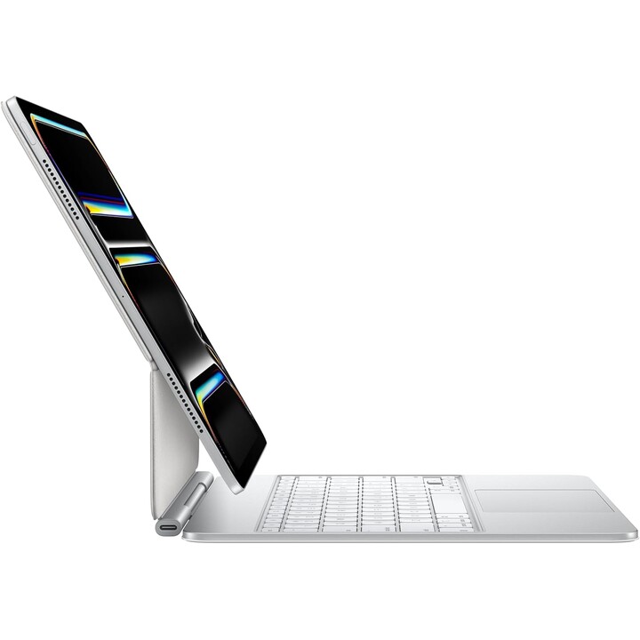 Apple iPad Magic Keyboard Case for 13 Inch iPad Pro (M4), Built-in Trackpad, English (International) - White