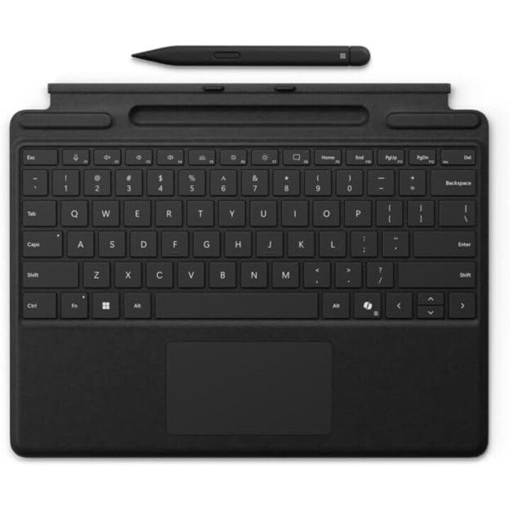 Keyboard for Microsoft Surface Pro 10/11 with Pen2 + Copilot Taste - Black