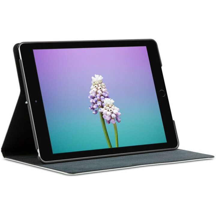 dbramante1928 Tokyo étui portefeuille pour iPad 9,7" (2017/2018) en cuir Saffiano vert menthe brumeux