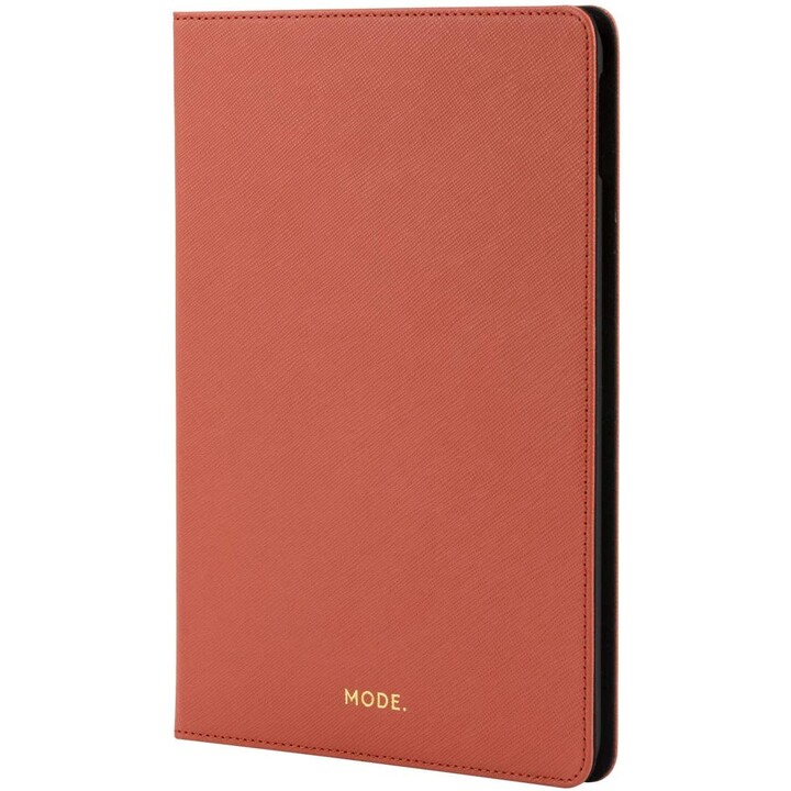 dbramante1928 Tokyo Tablet-Flipcover für Apple iPad 9,7 Zoll (5./6. Gen.) aus Saffiano-Leder Rostrosa
