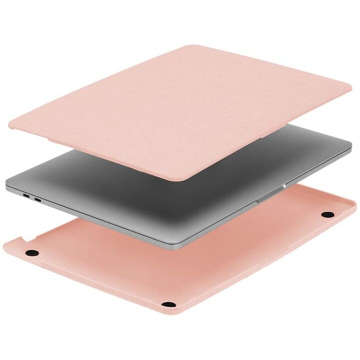 Textured Hardshell in Woolenex for 13-inch MacBook Pro - Thunderbolt 3 (USB-C) 2020 - Blush Pink