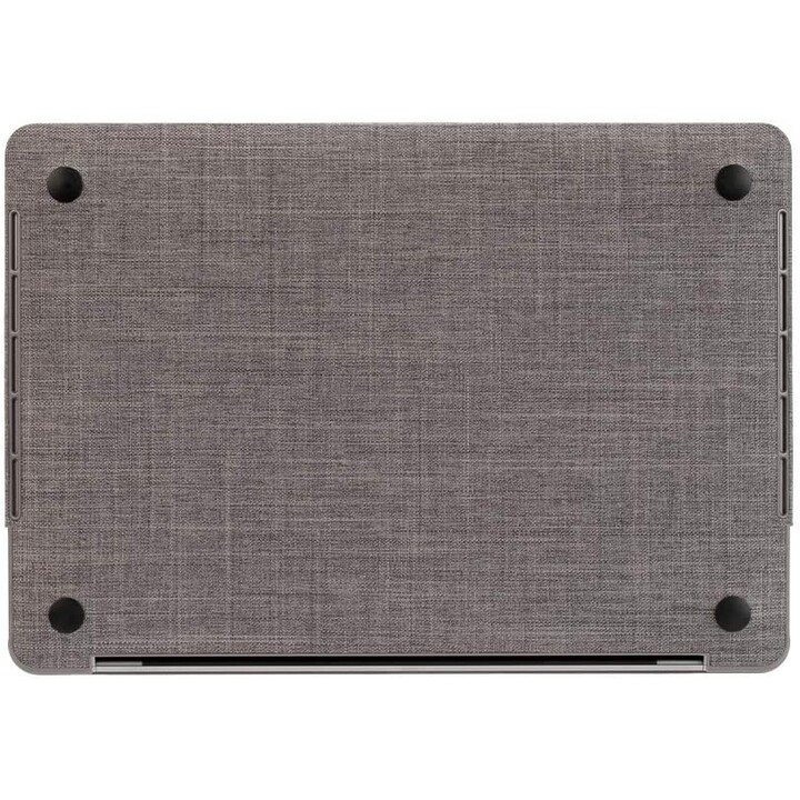 Cubierta rígida texturizada en Woolenex para MacBook Pro de 13 pulgadas - Thunderbolt 3 (USB-C) 2020 - Gris ceniza