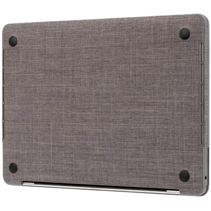 Cubierta rígida texturizada en Woolenex para MacBook Pro de 13 pulgadas - Thunderbolt 3 (USB-C) 2020 - Gris ceniza