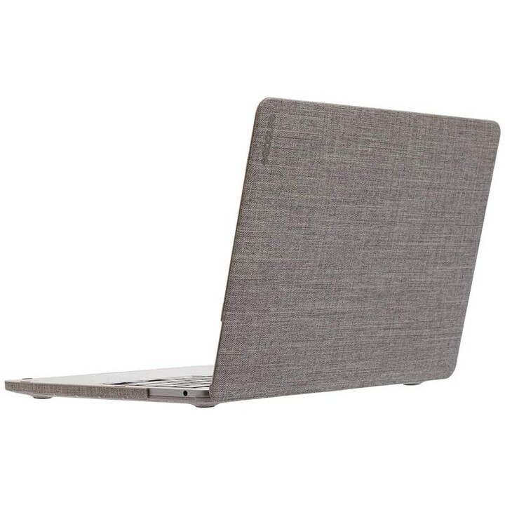 Cubierta rígida texturizada en Woolenex para MacBook Pro de 13 pulgadas - Thunderbolt 3 (USB-C) 2020 - Gris ceniza
