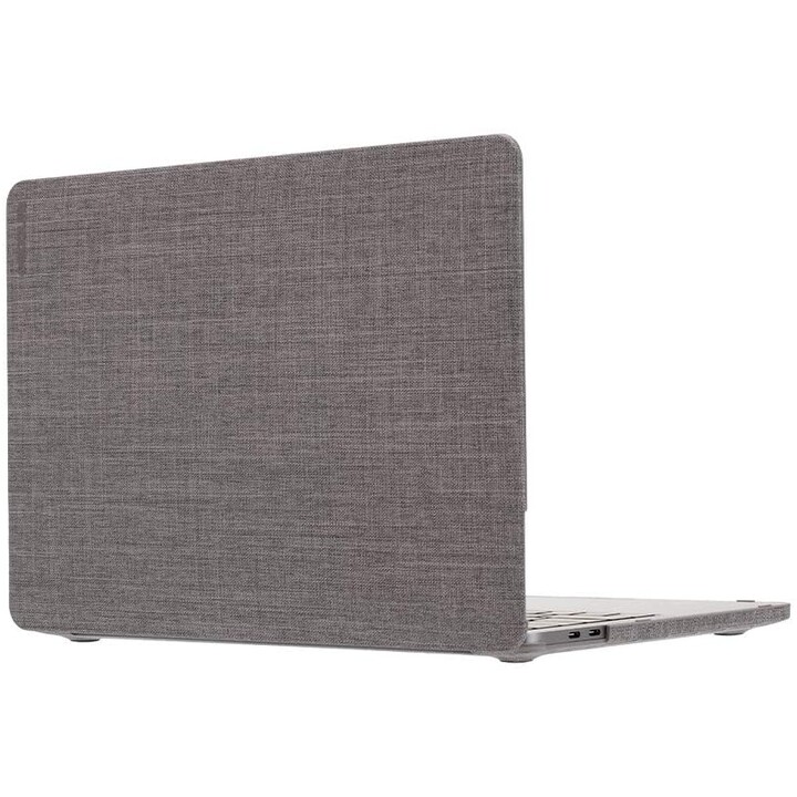 Cubierta rígida texturizada en Woolenex para MacBook Pro de 13 pulgadas - Thunderbolt 3 (USB-C) 2020 - Gris ceniza