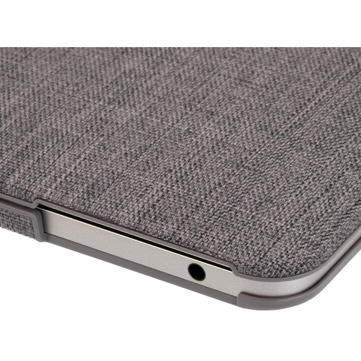 Cubierta rígida texturizada en Woolenex para MacBook Pro de 13 pulgadas - Thunderbolt 3 (USB-C) 2020 - Gris ceniza
