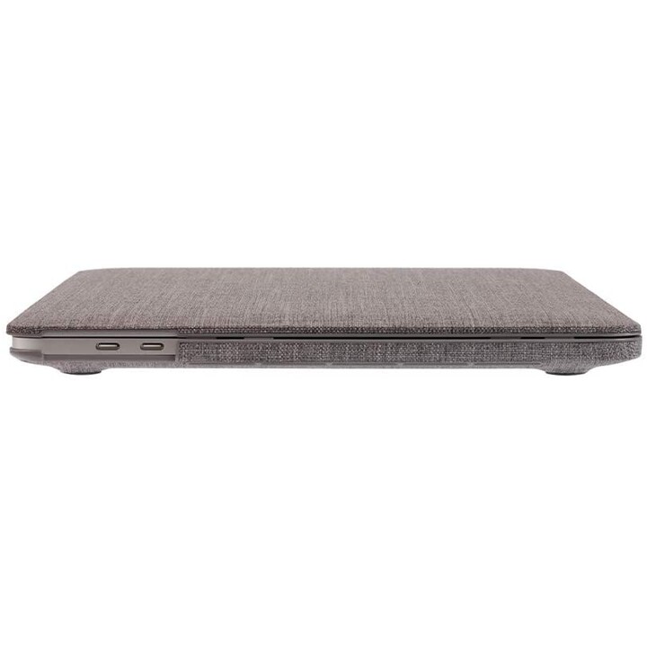Cubierta rígida texturizada en Woolenex para MacBook Pro de 13 pulgadas - Thunderbolt 3 (USB-C) 2020 - Gris ceniza