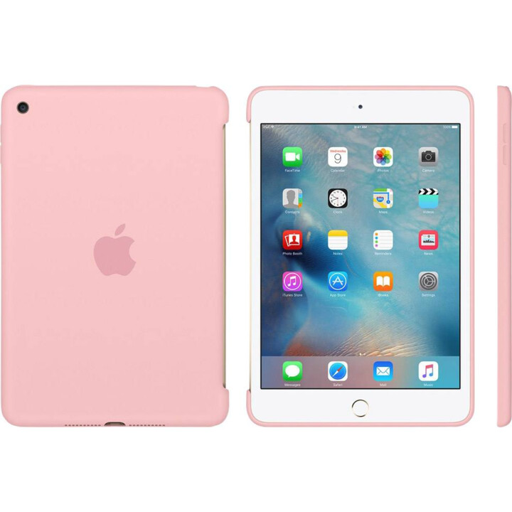 FUNDA IPAD MINI 4 APPLE SILICONE CASE PINK