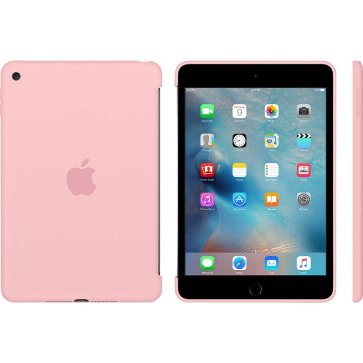 FUNDA IPAD MINI 4 APPLE SILICONE CASE PINK