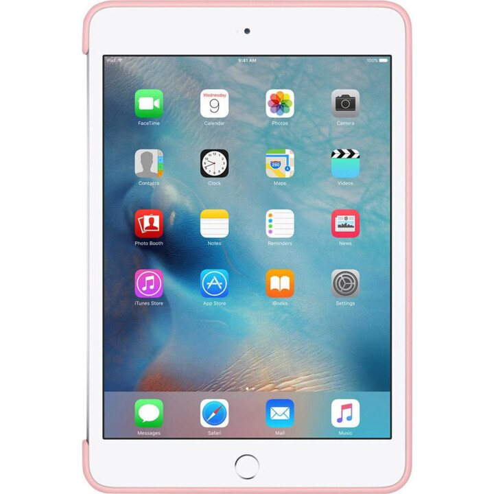 FUNDA IPAD MINI 4 APPLE SILICONE CASE PINK