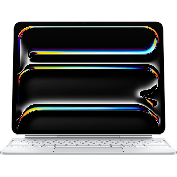 Apple Magic Keyboard für 13-Zoll iPad Pro (M4) - Spanisch - Weiß