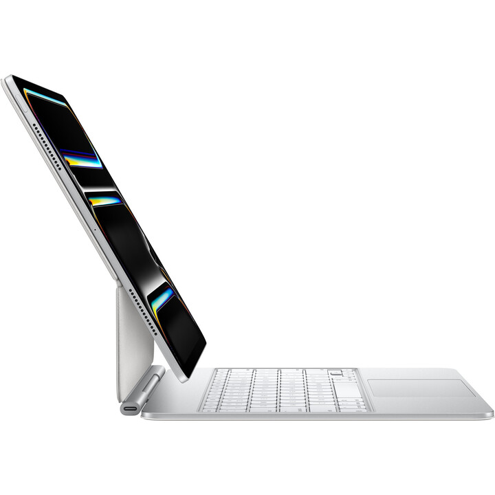 Apple Magic Keyboard für 13-Zoll iPad Pro (M4) - Spanisch - Weiß