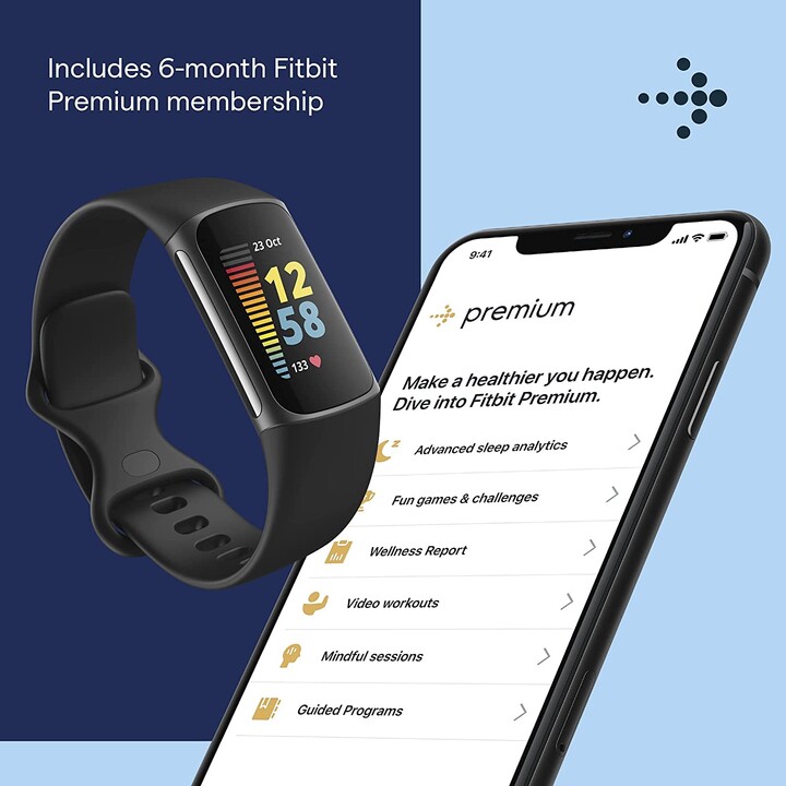 Fitbit Charge 5 Oled Negro