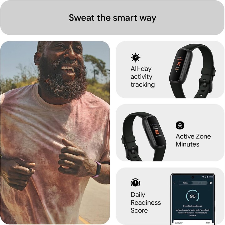 Fitbit Inspire 3 - Black/Midnight Zen