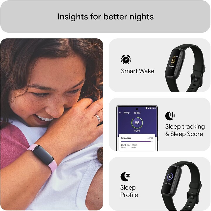 Fitbit Inspire 3 - Black/Midnight Zen