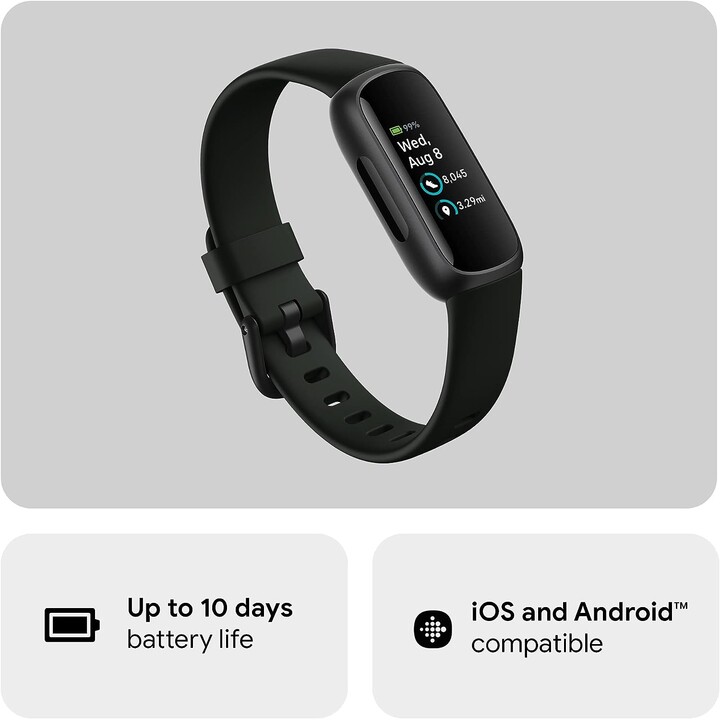 Fitbit Inspire 3 - Black/Midnight Zen