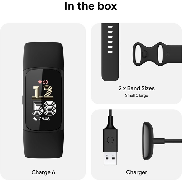 Fitbit Charge 6 Negro