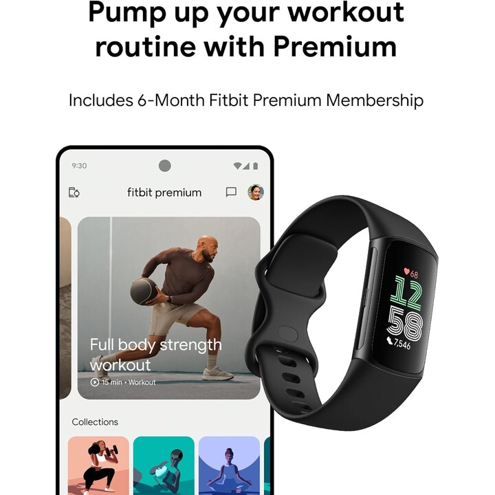 Fitbit Charge 6 Negro