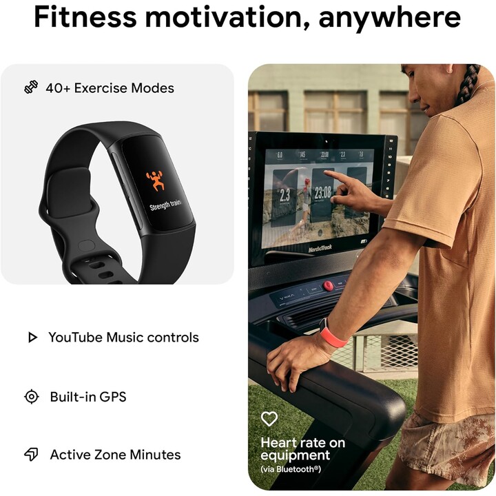 Fitbit Charge 6 Negro