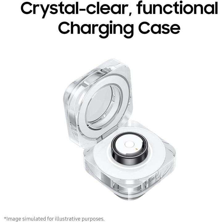 Samsung Galaxy Ring Q505 Tamaño 5 Plateado de titanio - Anillo inteligente