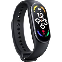 Pulsera inteligente Xiaomi Mi Smart Band 7 con monitor de actividad, color negro