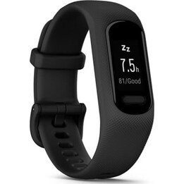 Garmin Vivosmart 5 Activity Tracker, Black, Large, OLED, GPS, Touchscreen, 7-Day Battery Life