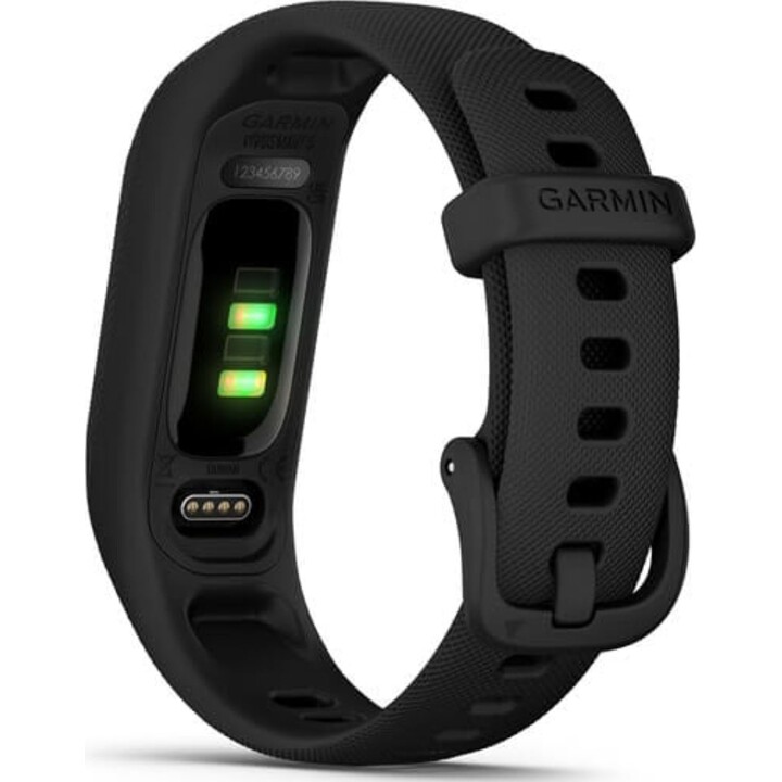 Garmin Vivosmart 5 Activity Tracker, Black, Large, OLED, GPS, Touchscreen, 7-Day Battery Life