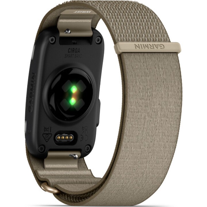 Garmin CIRQA Smart Band Activity Tracker, Light Gray L/XL