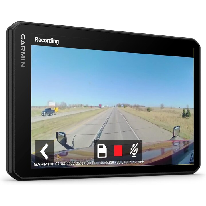 GPS para Caminhões com Dash Cam Garmin DezlCam LGV710/ 7' Screen/ Mapas da Europa e África do Sul