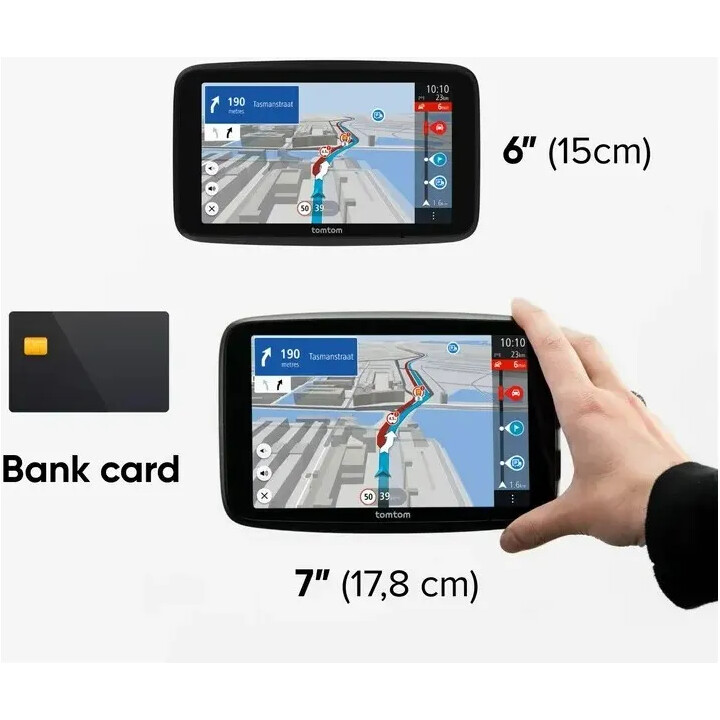Navegador gps tomtom go expert plus 7" premium pack wifi mapas europa