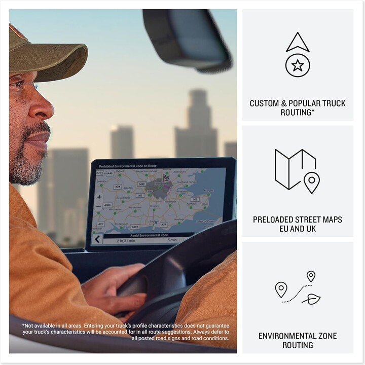 Garmin dēzl LGV720 7 » - Navigateur routier