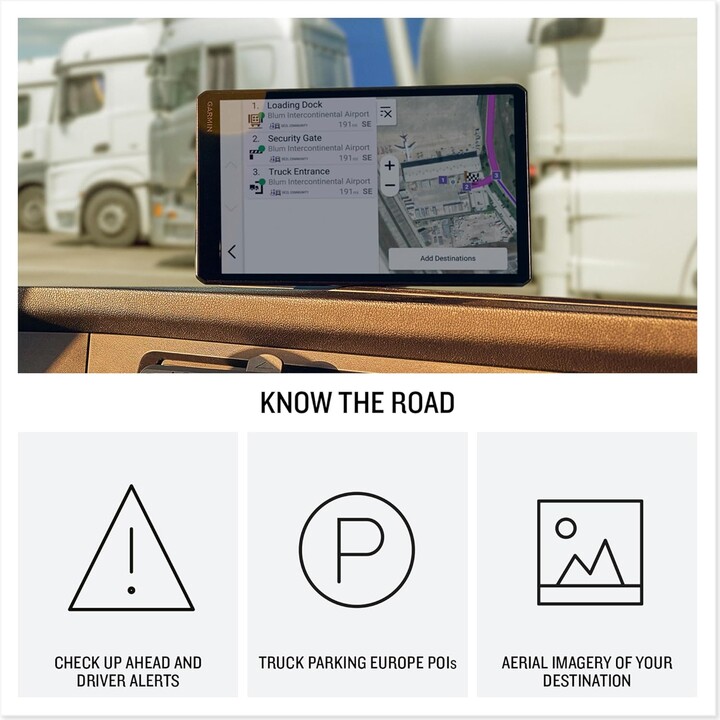 Garmin dēzl LGV720 7 » - Navigateur routier