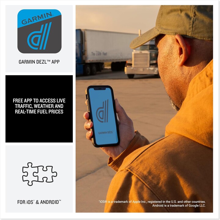 Garmin dēzl LGV720 7 » - Navigateur routier