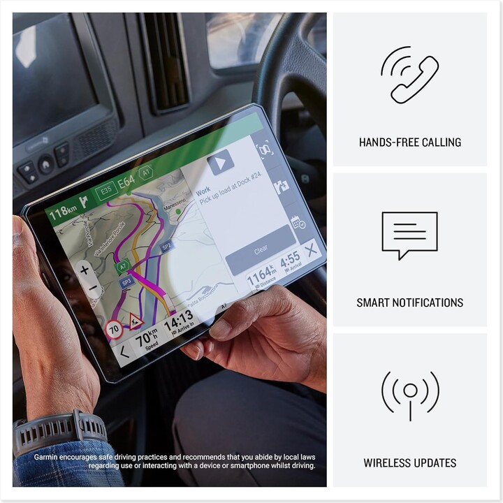 Garmin dēzl LGV720 7 » - Navigateur routier
