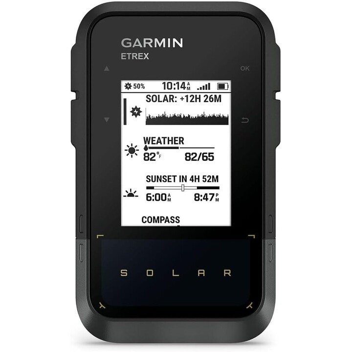 Garmin 010-02782-00 eTrex Solar-Powered Handheld GPS Navigator