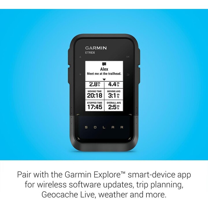 Garmin 010-02782-00 eTrex Solar-Powered Handheld GPS Navigator